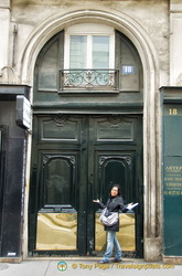 Passage Richelieu at 18 rue de Richelieu, unfortunately was closed